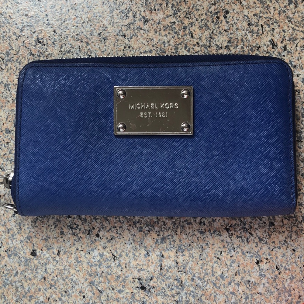 Wallet with phone slot and card holders